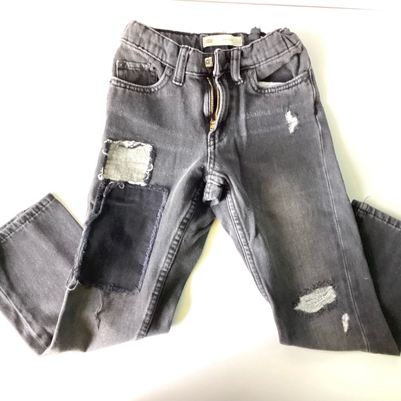 Boy Levi’s 511 slim fit wrap stretch patches jeans - Picture 3 of 7